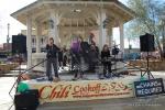 Chains Required provides music during Copperopolis 2nd Annual Chili Cook-Off
