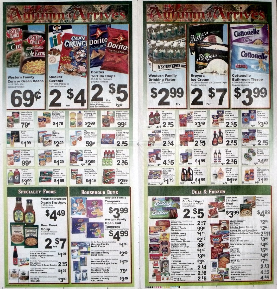 Big Trees Market Weekly Ad for September 22 - 28, 2010
