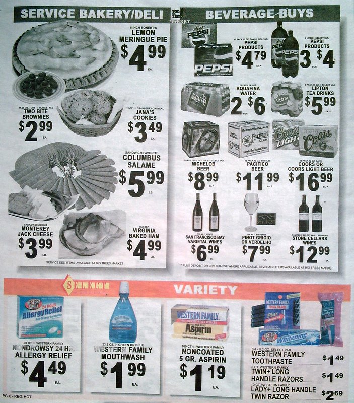 Big Trees Market Weekly Ad for May 15-22, 2007