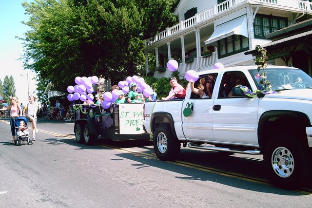 The 2007 Frog Jump Youth Parade.