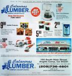 Calaveras Lumbers Holiday Ad