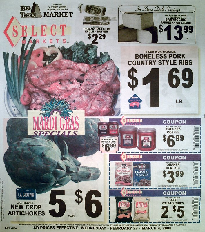 Big Trees Market Weekly Ad for February 27 - March 4