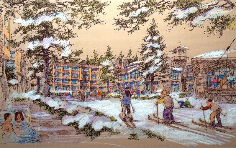 The New Bear Valley Village