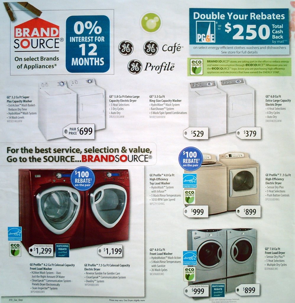 Great Appliance Deals From Middletons