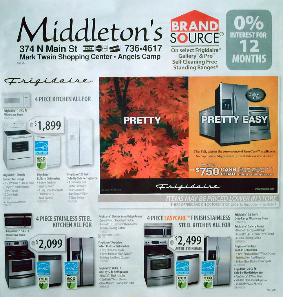 Middleton's October Ads
