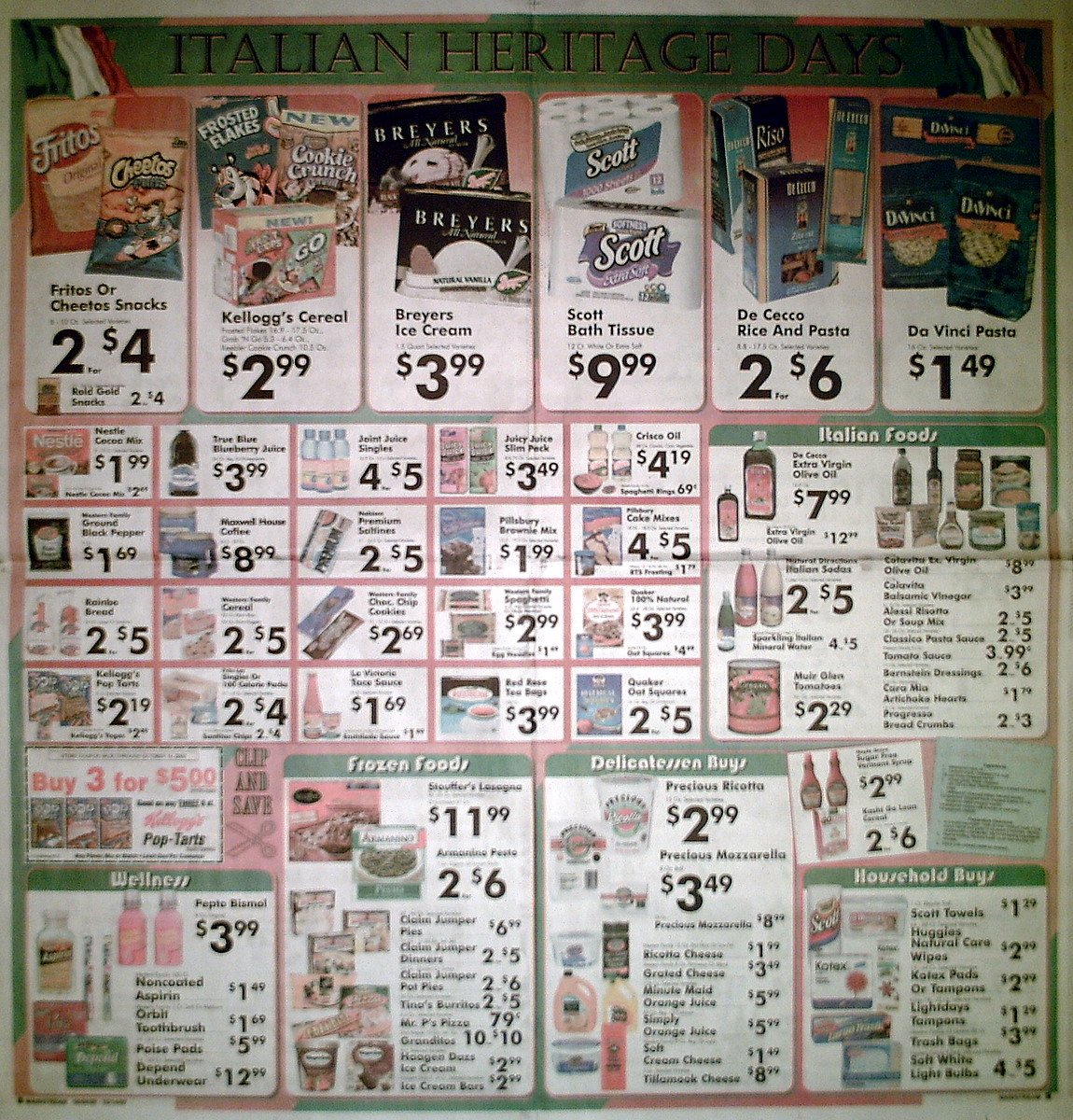 Big Trees Market Weekly Grocery Ad for October 8 - 14 2008