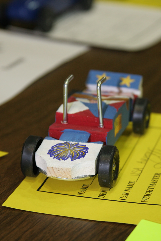 Scout Pack 343, Pinewood Derby