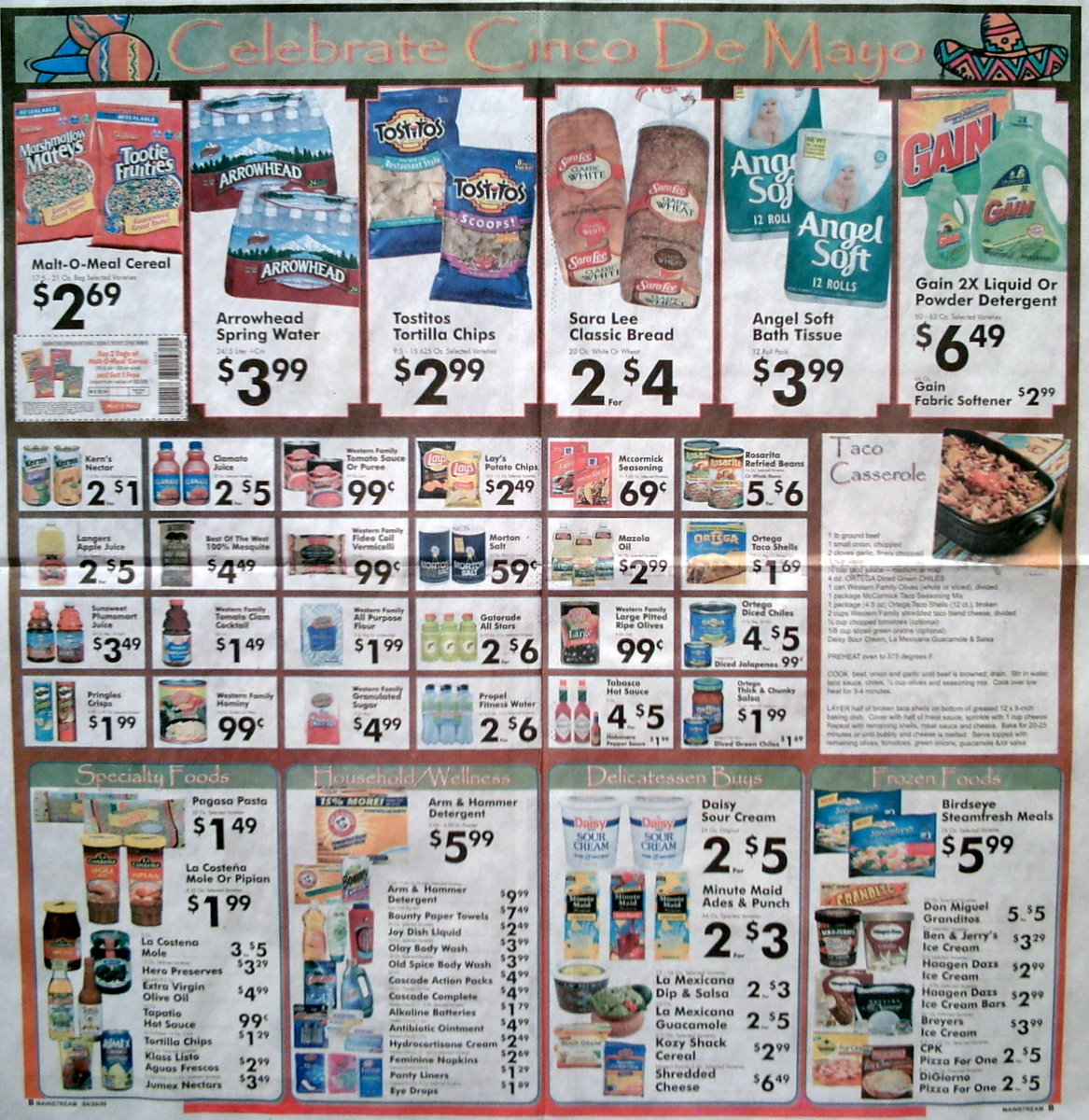 Big Trees Market Weekly Ad for April 29 - May 5th, 2009