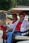 And what parade would be complete without the red hat ladies?