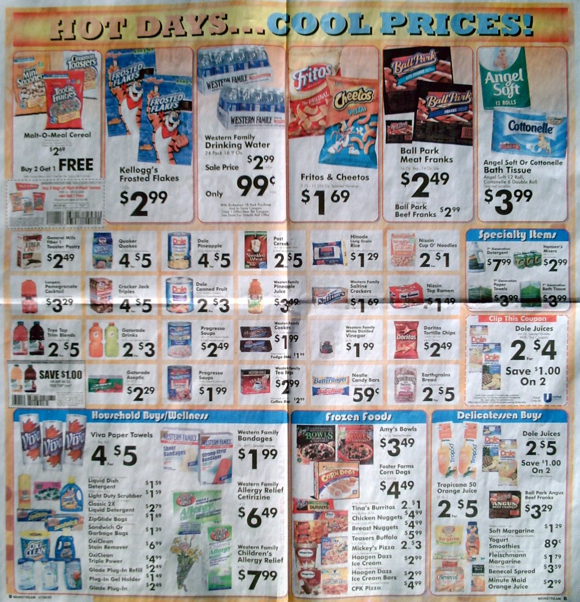 Big Trees Market Weekly Ad for July 8-14, 2009