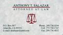 Anthony T. Salazar Attorney